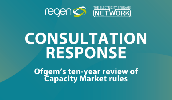 Consultation response: Ofgem’s ten-year review of Capacity Market rules