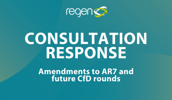 Consultation response: Amendments to AR7 and future CfD rounds