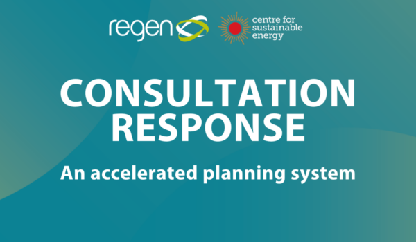 Accelerated planning: where are the renewables?