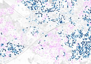 SSEN swindon feeder pink and blue map