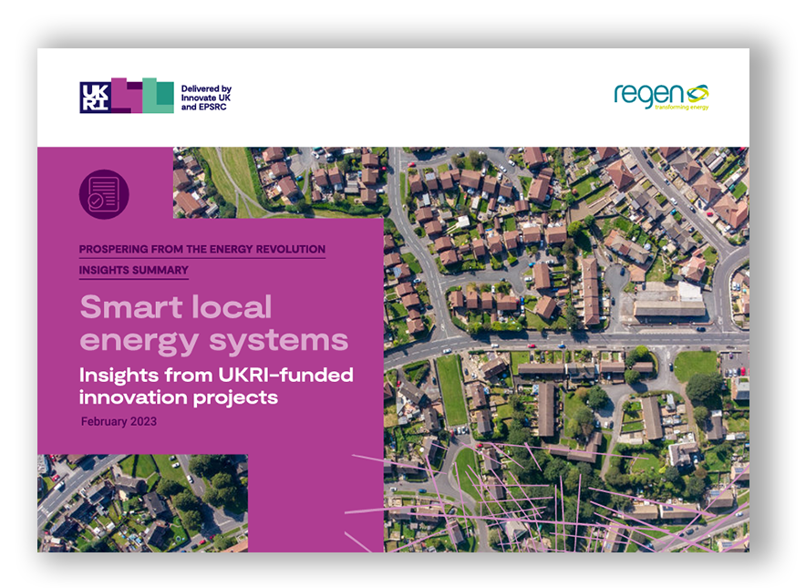 Innovate UK PFER Final Report Smart Local Energy Systems