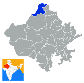Map Of Rajasthan