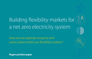 RegenBuilding Electricity Markets For Net Zero System V3