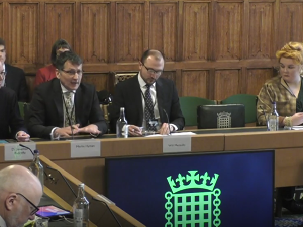Regen’s Chief Executive gives evidence to the BEIS select committee